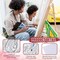 96 Pcs 12 Sets Pre Drawn Canvas Kit for Painting Craft Sip and Paint Kit for Adults Pre Printed Canvas Painting Favor for DIY Birthday Gifts Adult's Date Party, 8 x 10 Inches(Retro)